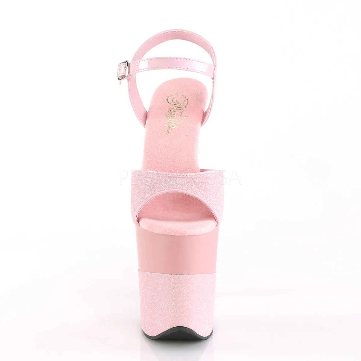 8 Inch Baby Pink Platform Heels ( Flamingo 809-2G )