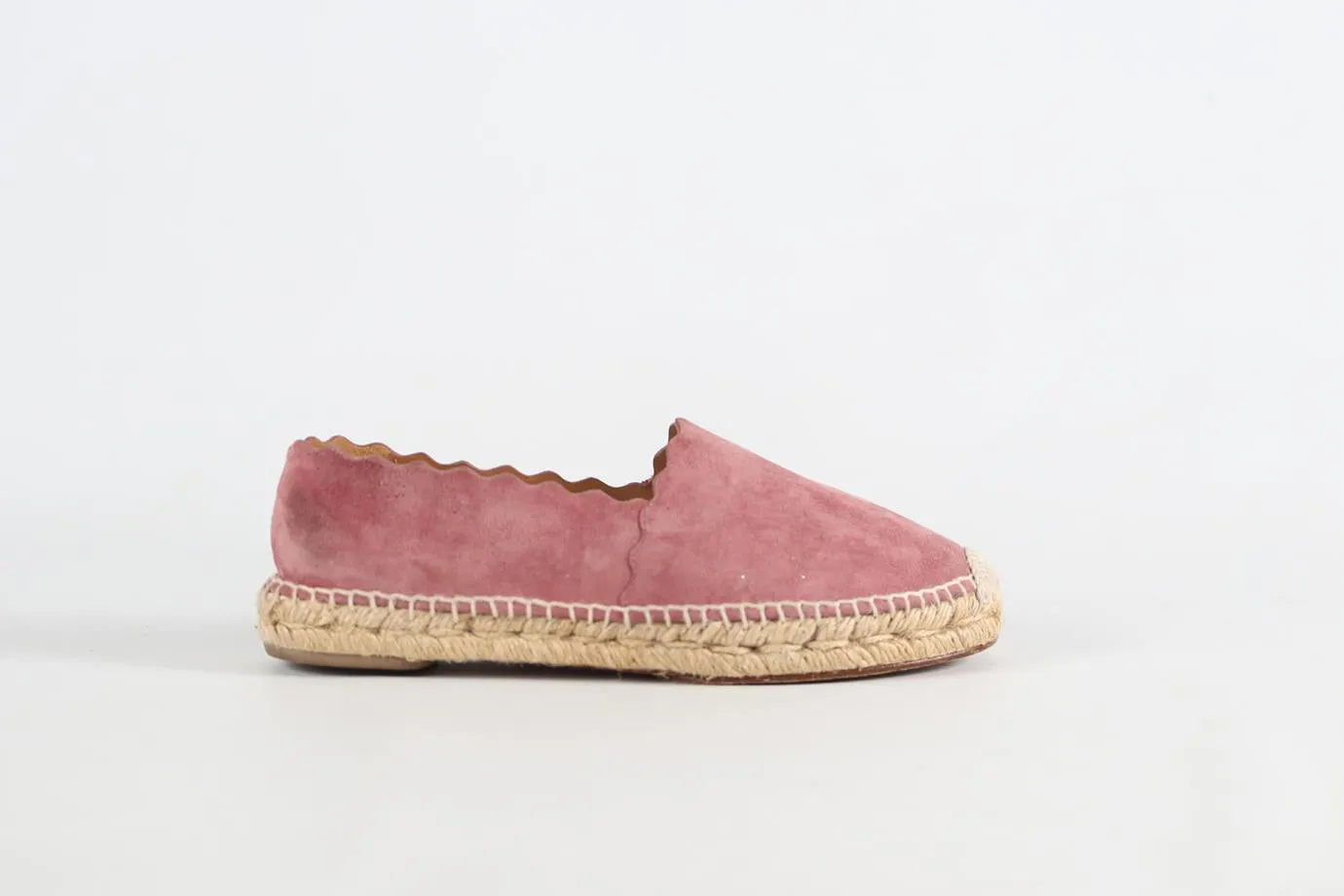 CHLOÉ SUEDE ESPADRILLES EU 37 UK 4 US 7