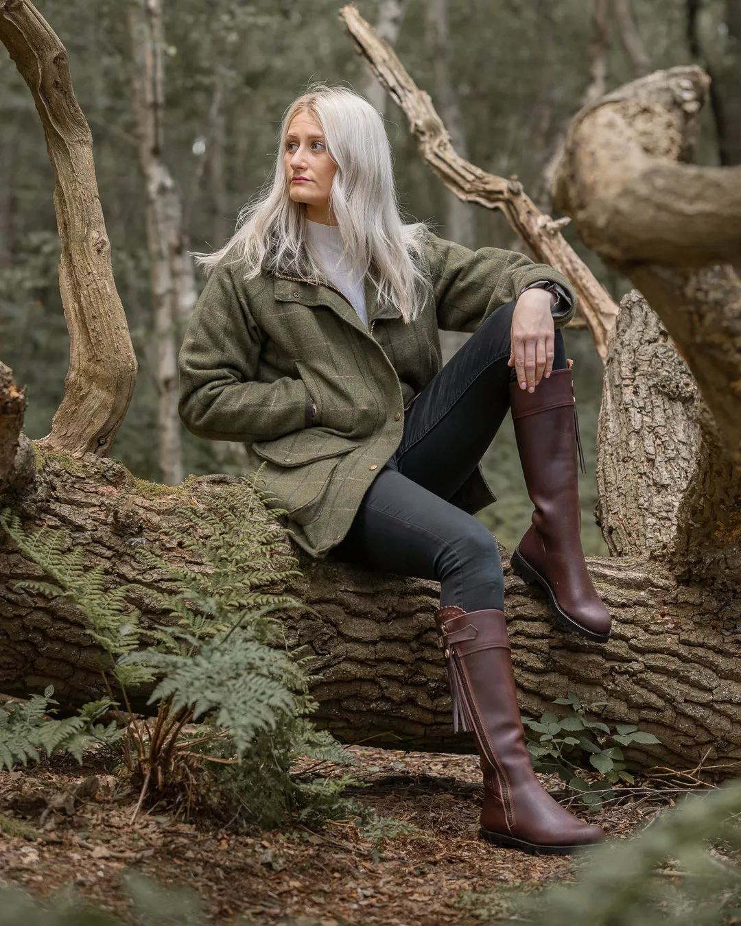 Classic Spanish Riding Boots Vibram Tread Sole