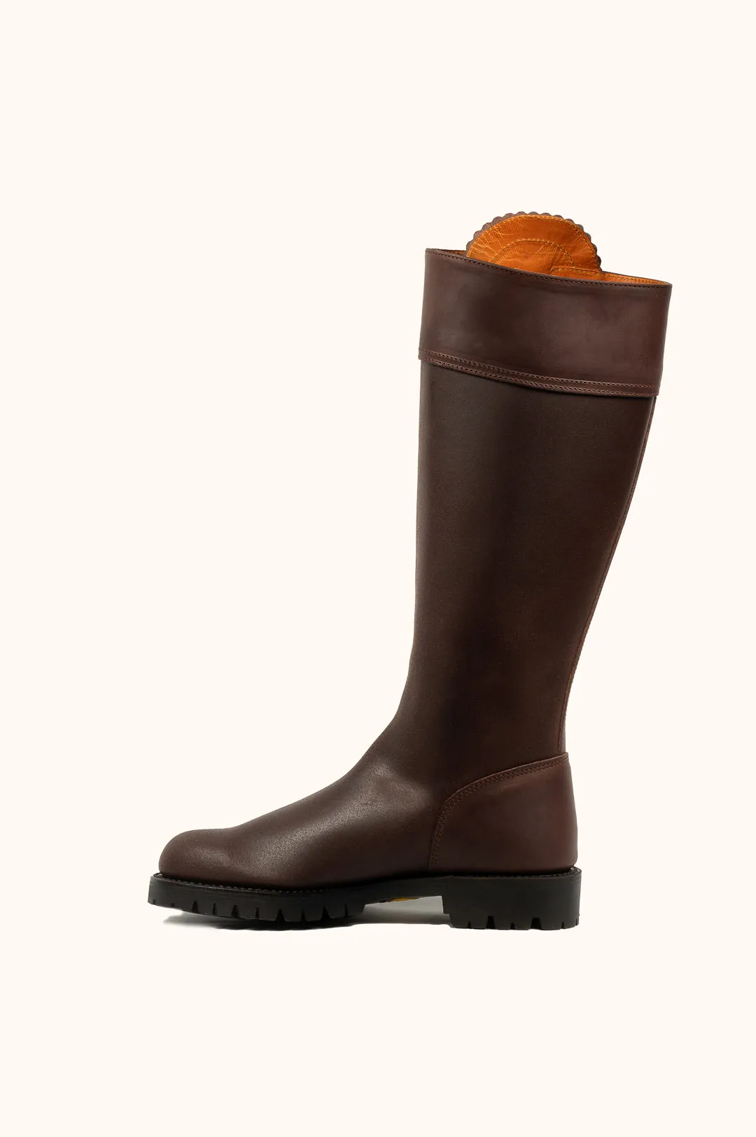 Classic Spanish Riding Boots Vibram Tread Sole