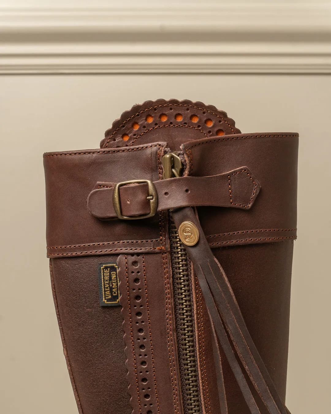 Classic Spanish Riding Boots Vibram Tread Sole