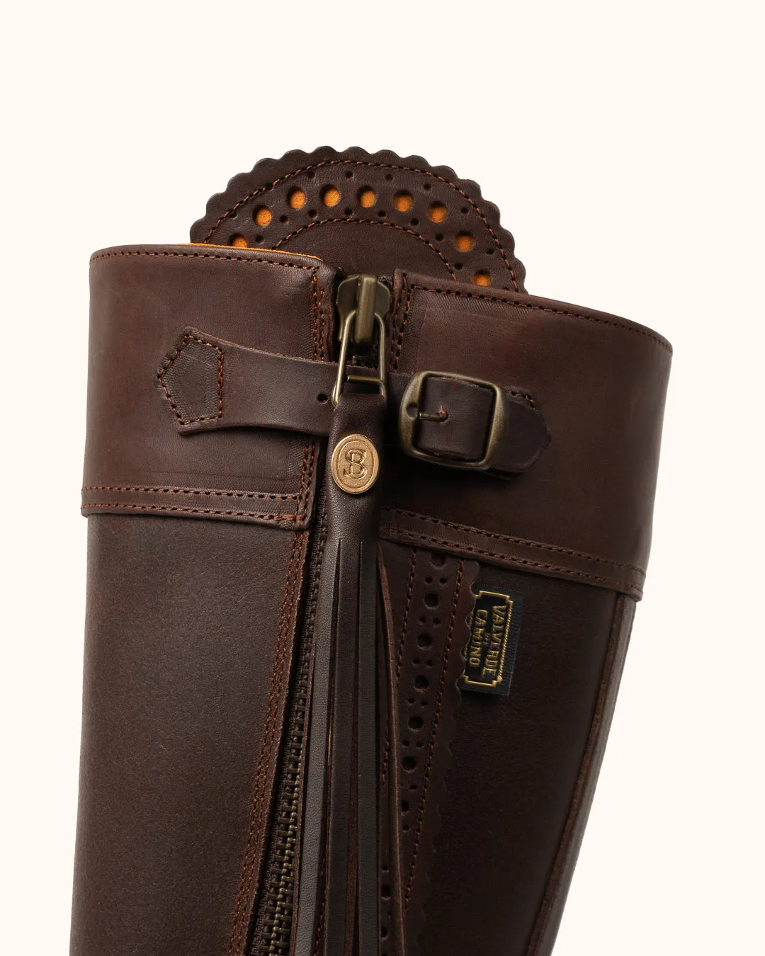 Classic Spanish Riding Boots Vibram Tread Sole