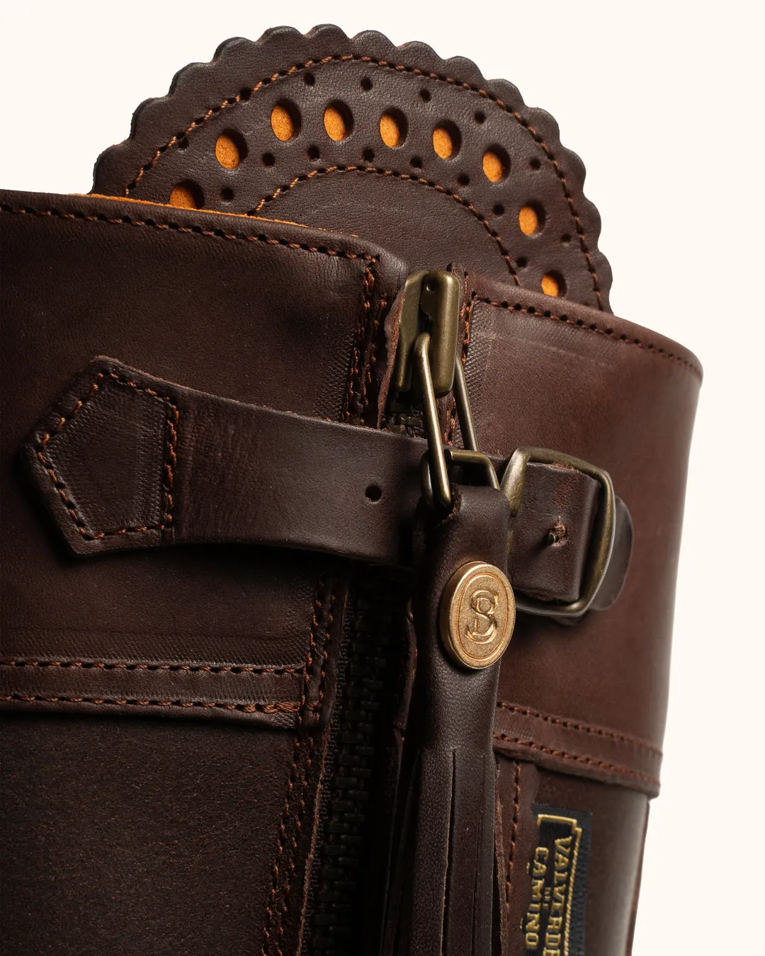 Classic Spanish Riding Boots Vibram Tread Sole