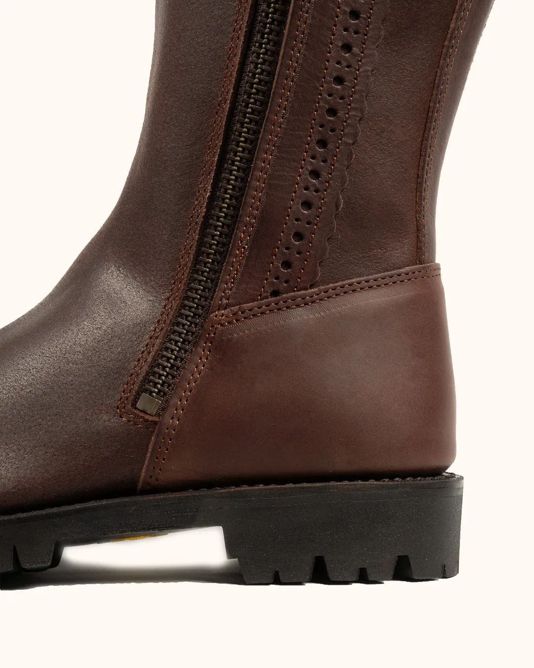 Classic Spanish Riding Boots Vibram Tread Sole