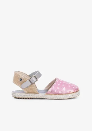 Girl's Star Pink Glow Espadrilles