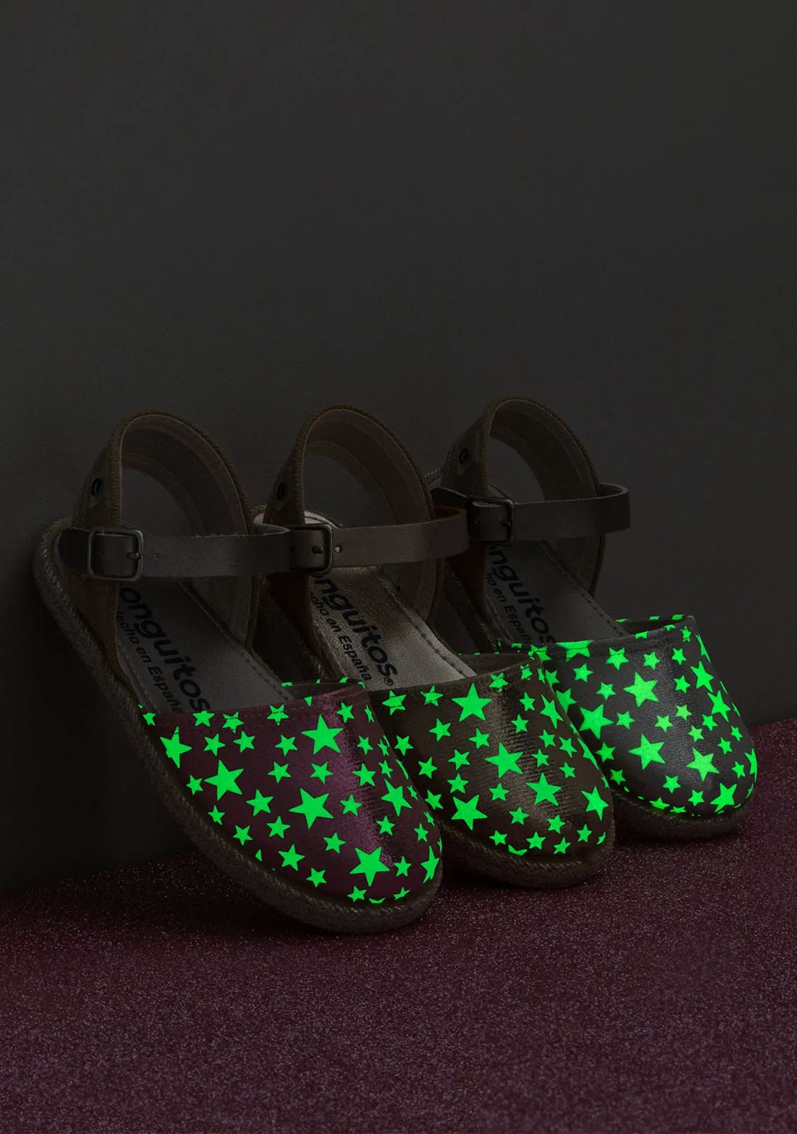 Girl's Star Pink Glow Espadrilles