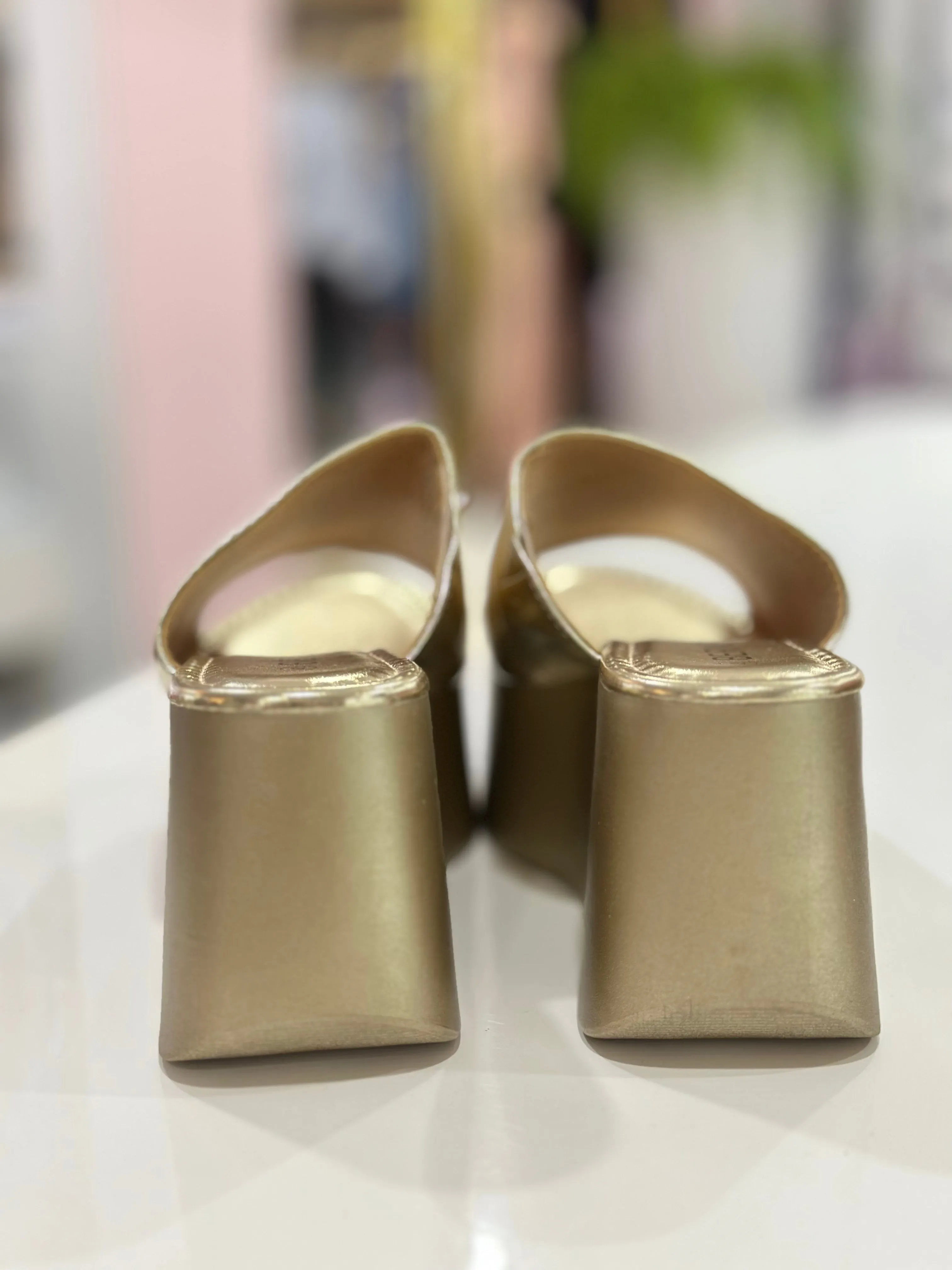 Gold Chic Wedge