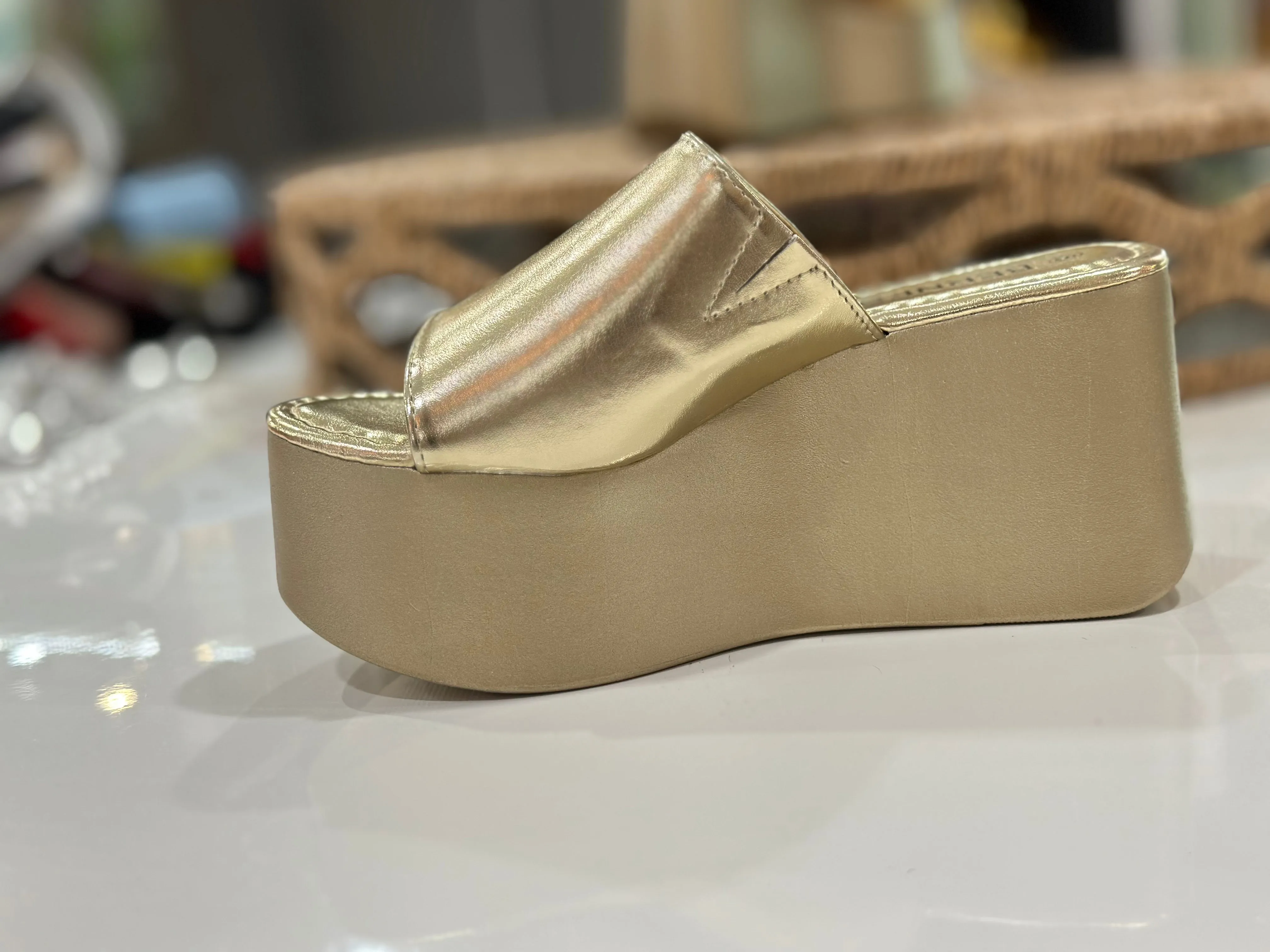 Gold Chic Wedge