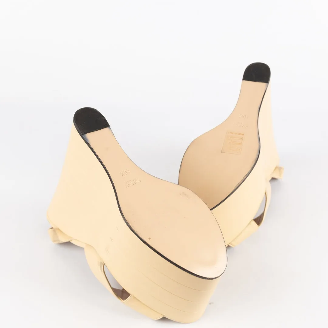 Gucci Sally Platform Wedges