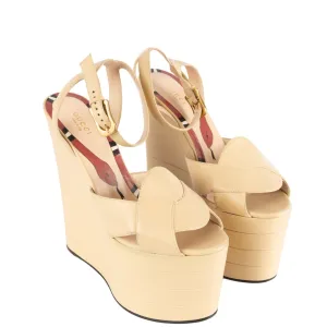 Gucci Sally Platform Wedges