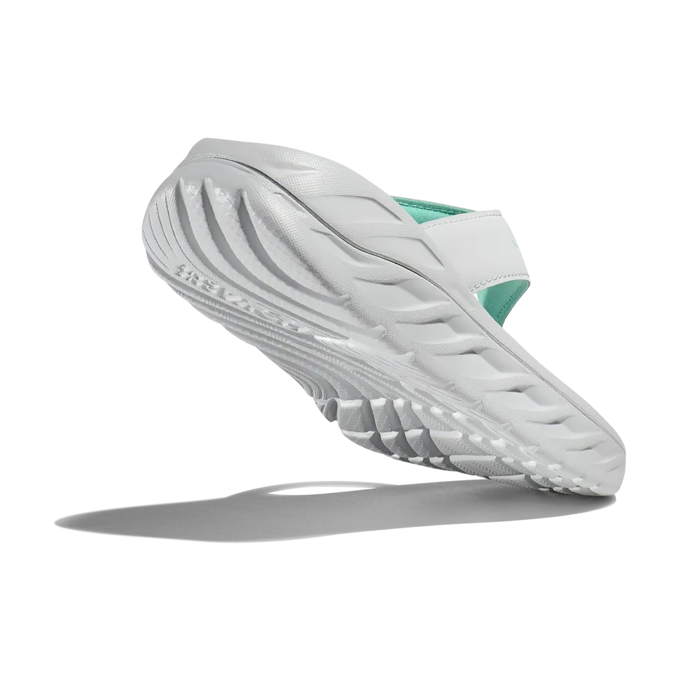HOKA Women's ORA Recovery Flip Cosmic Grey/Seafoam
