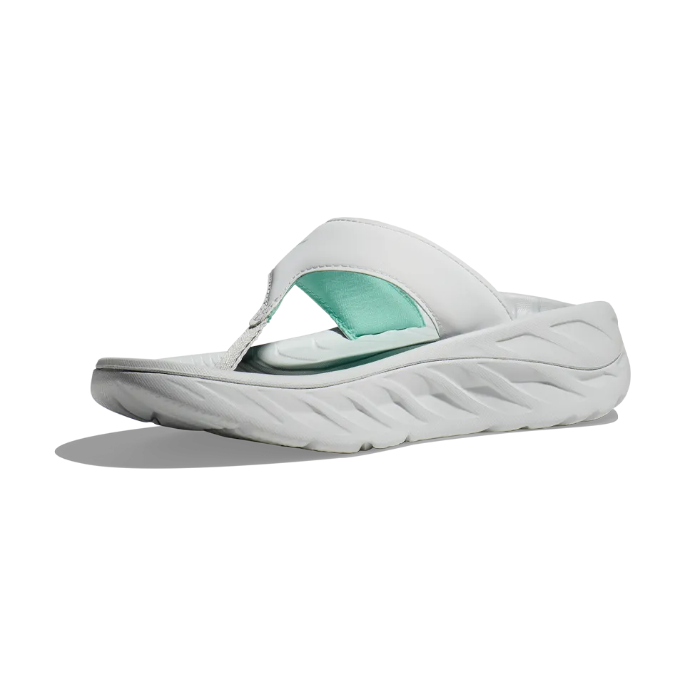 HOKA Women's ORA Recovery Flip Cosmic Grey/Seafoam
