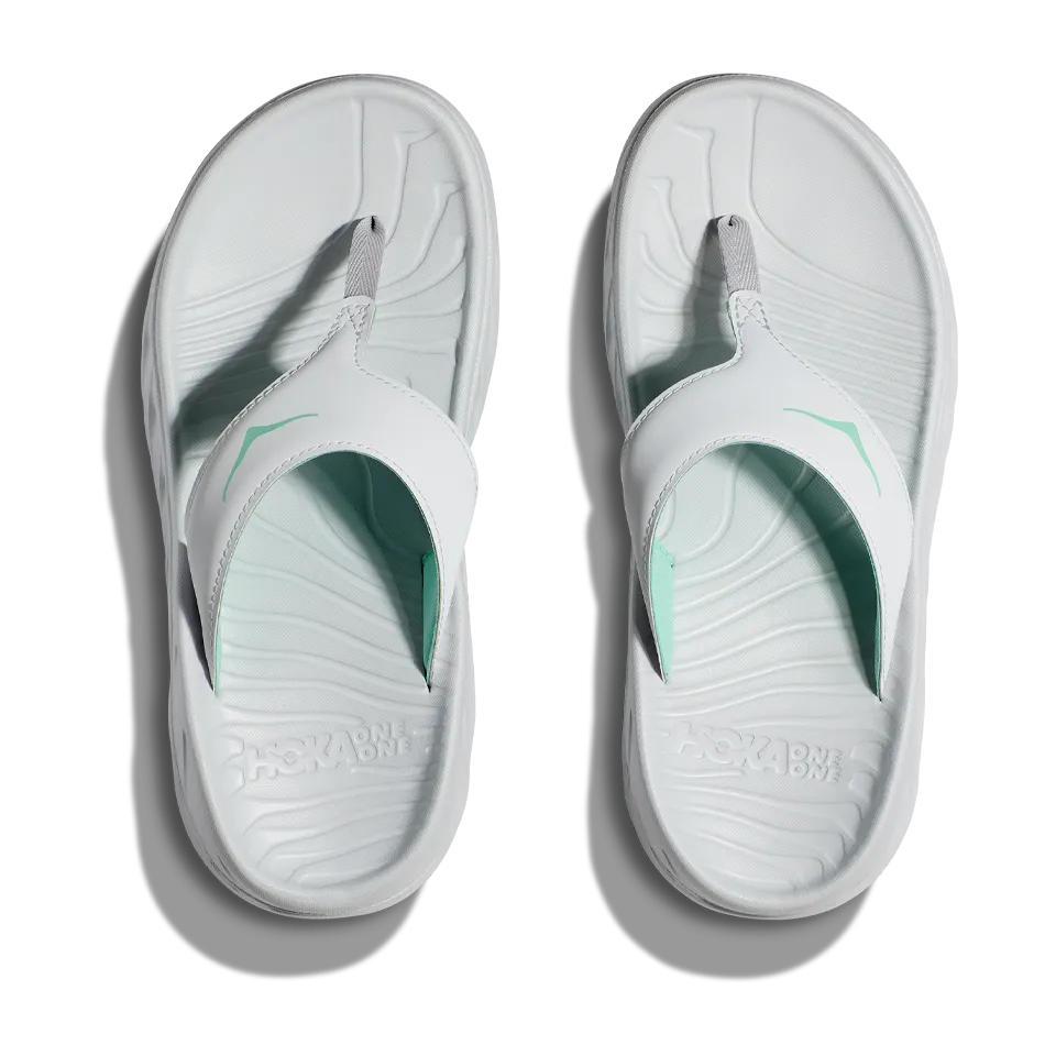 HOKA Women's ORA Recovery Flip Cosmic Grey/Seafoam