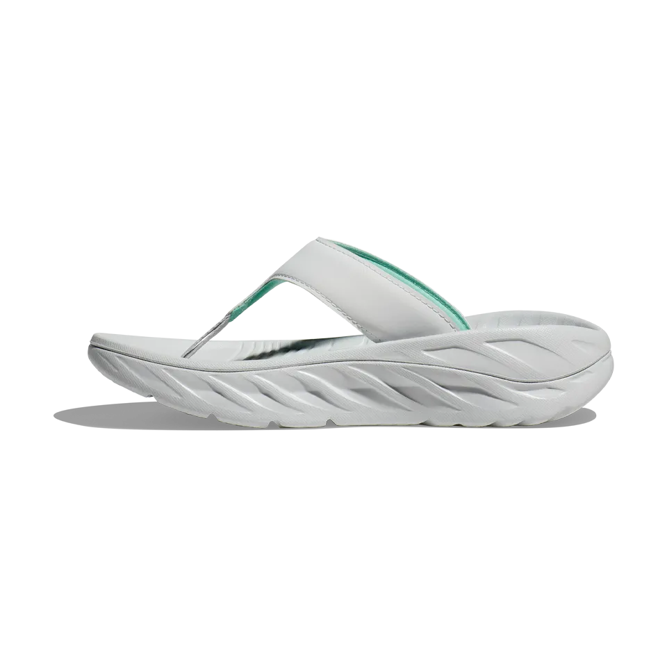 HOKA Women's ORA Recovery Flip Cosmic Grey/Seafoam
