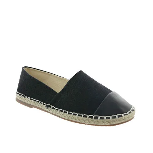 Jumex Espadrilles Two-Color - Black