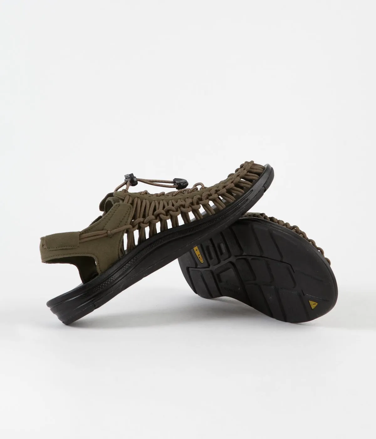 Keen Uneek Sandals - Dark Olive / Brown Sugar