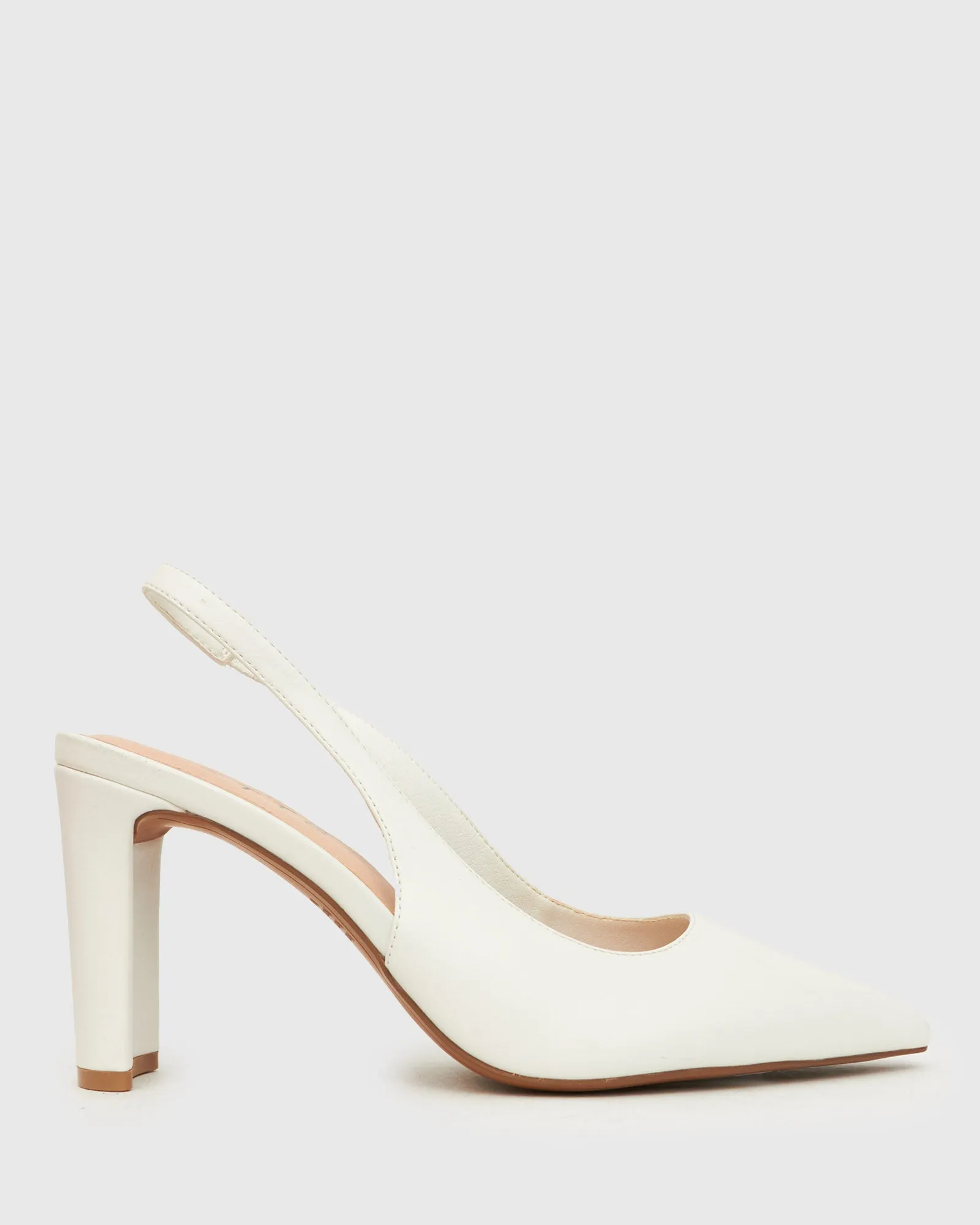 MARVEL Slingback Block Heel Pumps