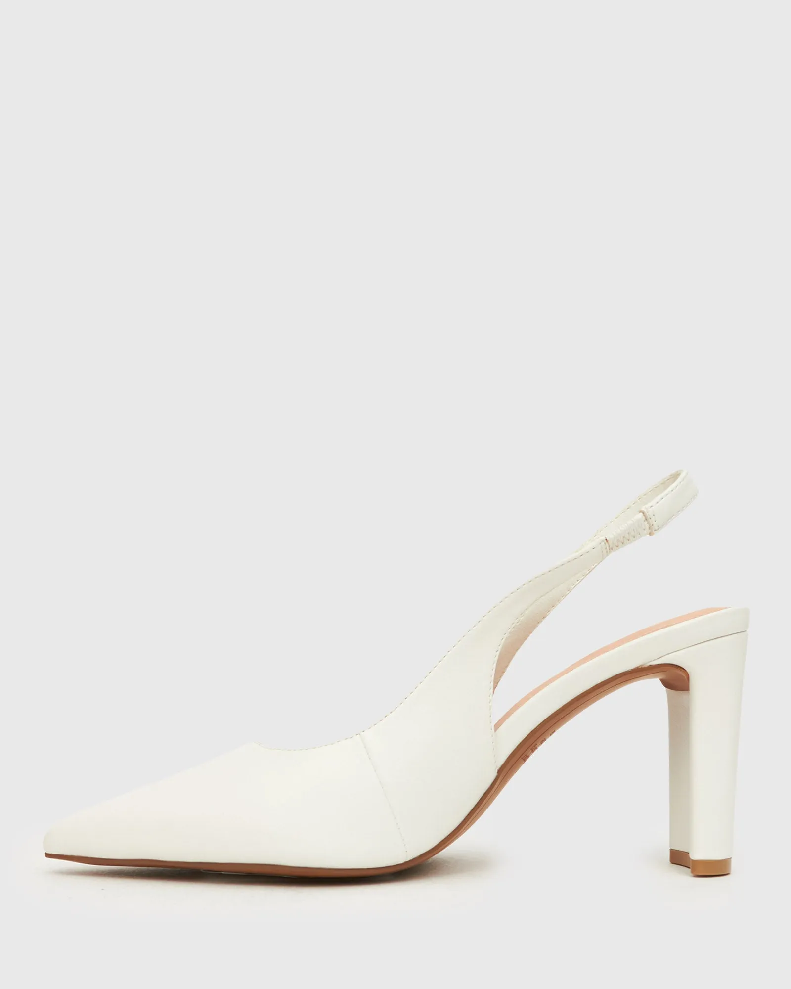 MARVEL Slingback Block Heel Pumps