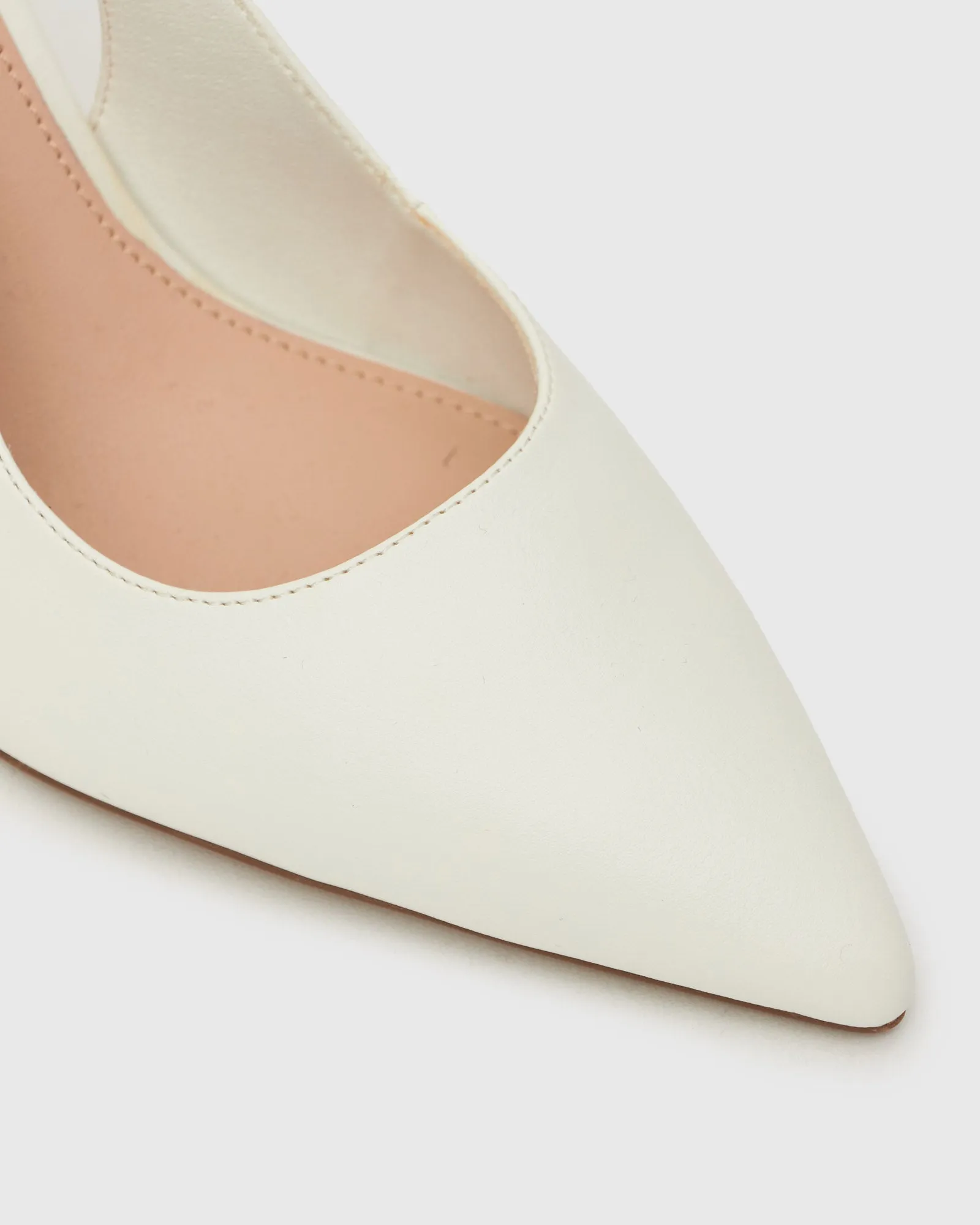MARVEL Slingback Block Heel Pumps