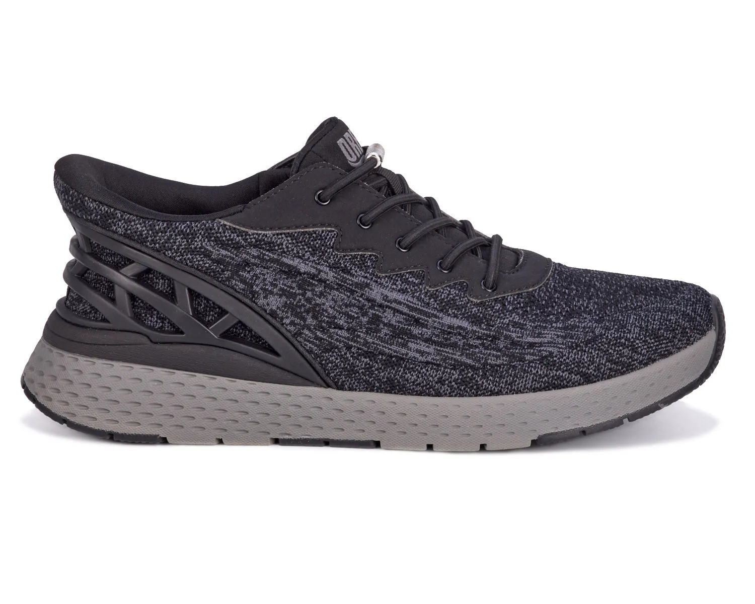 Men's Explore WIDE in Black Mesh Combo