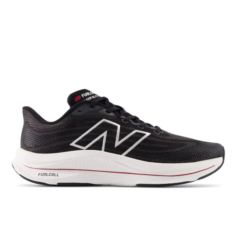 Men's FuelCell Walker Elite Black with Team Red and Silver V1