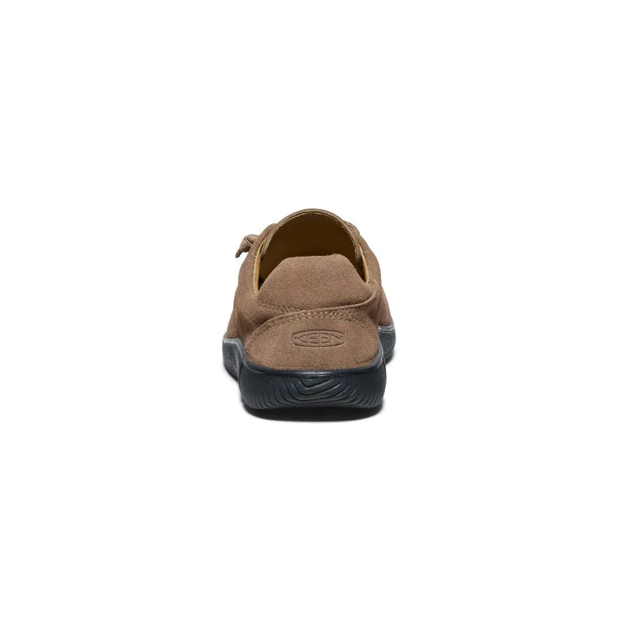 Men's KNX Leather Sneaker in Caribou/ Black