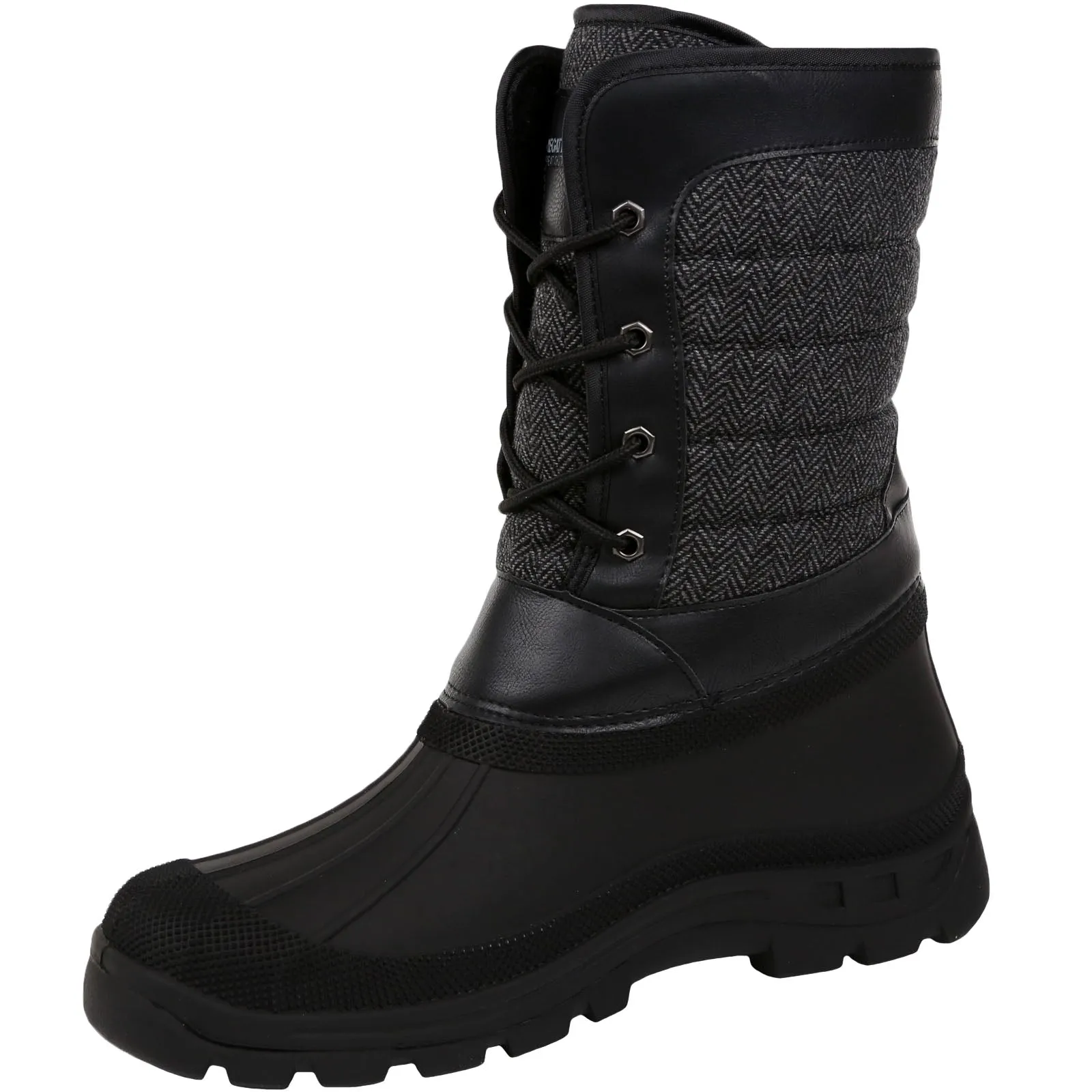 Regatta Mens Okemo Snow Boots - Black