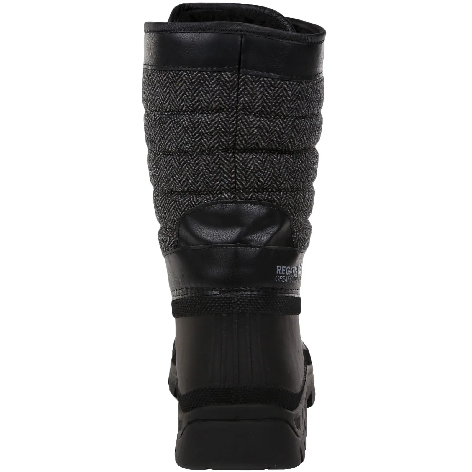 Regatta Mens Okemo Snow Boots - Black
