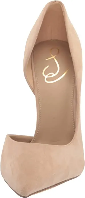Sam Edelman Delores Cappuccino Pointed Toe Stiletto Heel Slip On Fashion Pumps