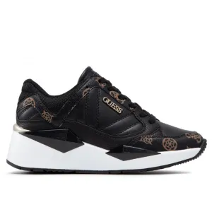 Scarpe Donna GUESS Sneakers Linea Traves Colore Nero - Marrone