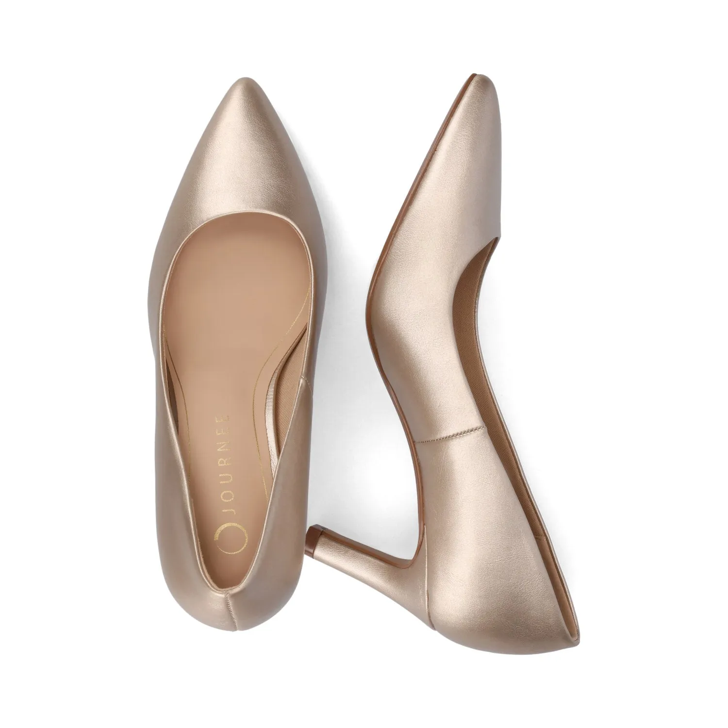 SCYLEE LEATHER STILETTO HEELS IN WIDE