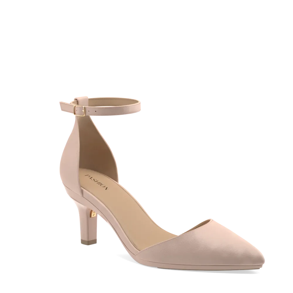The D'Orsay - Taupe Blush   Stiletto Heel Kit 3 Taupe Blush - FINAL SALE