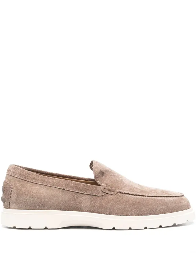 Tod's Slipper Loafers in Suede