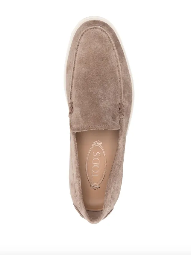 Tod's Slipper Loafers in Suede