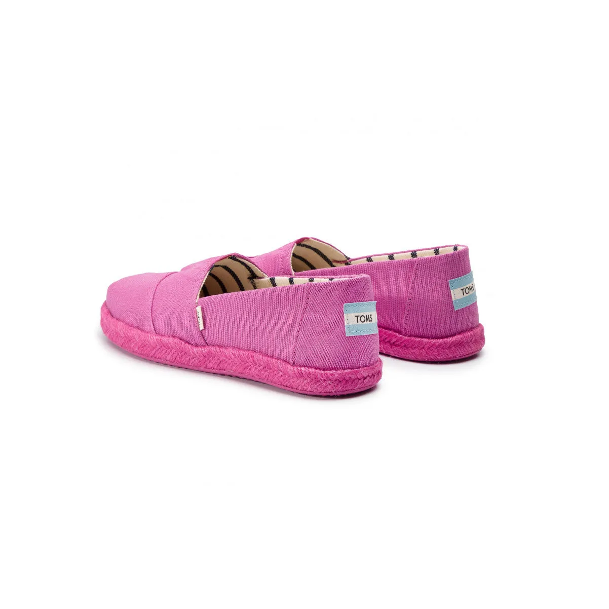 Toms Womens Alpargata Rope Heritage Canvas Espadrille Flats 10013513 Rose Violet